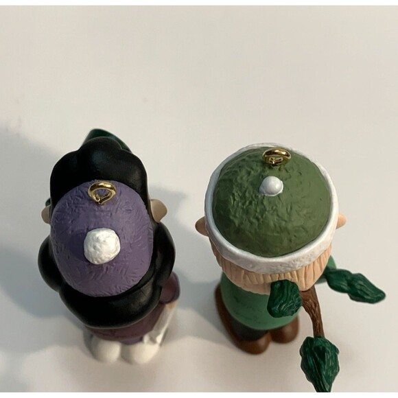 Hallmark Keepsake Ornamet A Snoopy Christmas Lucy And Linus Set Of 2 - Picture 7 of 10